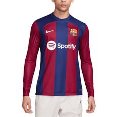 Nike FC Barcelona T-shirts Nike Barcelona Home Shirt 2023/24 Long Sleeve