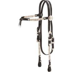 Play Set Accessories Tough-1 Ferruled Futurity Brow Show Headstall