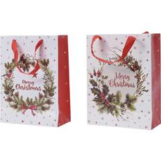 Papier Geschenkverpackungen & Geschenktüten Kaemingk Geschenktasche aus Papier 12x30x42 cm