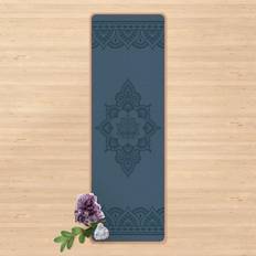 Yogamatten Yogaausrüstung Yogamatte Kork Lotusblüte Indische Ornamente