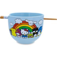 Silver Buffalo Toynk Sanrio Hello Kitty And Friends Rainbow Soup Bowl 20fl oz 5"
