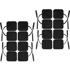 Istim 16 black premium soft 2"x2" tens unit electrodes pads with japanese gel