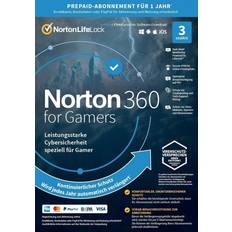 Norton Office-Programm Norton 360 for Gamers [3 Geräte 1 Jahr] [Download]