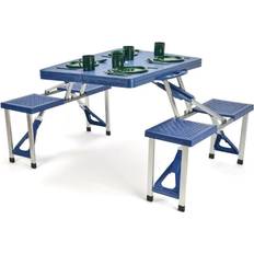 Trademark Innovations Portable Folding Picnic Table with 4 Seats