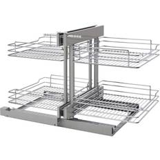 Kitchen Units Rev-A-Shelf 15" Blind Corner Kitchen Cabinet Organizer w/Soft Close 5PSP-15SC-CR Silver