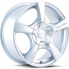 16" - Silver Car Rims Touren TR9 Hypersilver Wheel with Alloy Steel Offset
