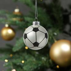 Schwarz Weihnachtsbaumschmuck Fußball Weihnachtsbaumschmuck