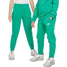 Sweat Pants Children's Clothing Nike Big Kid's Sportswear Club Fleece Joggers - Stadium Green/White