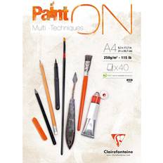 Papir Clairefontaine Paint On Glued Painting Pad A4 250gsm 40 sheets