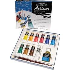 Maling Winsor & Newton Artisan Water Mixable Oil Colour Studio Set 10X37ml