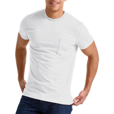 Hanes Men's Originals Tri-Blend Pocket T-shirt - Eco White