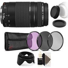 Camera Lens Filters Canon EF 75-300mm f/4-5.6 III Telephoto Zoom Lens for Canon SLR Cameras for Canon SLR Cameras with Accessories