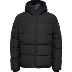 Selected Harry Padded Puffer Jacket - Black