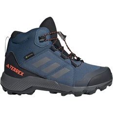 34 Wanderstiefel adidas Kid's Organizer Mid Gore-Tex Hiking Boots - Wonder Steel/Gray Three/Impact Orange