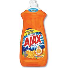 Ajax Ultra Triple Action Liquid Dish Soap Orange 0.4gal