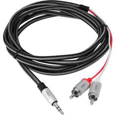 SIIG 2RCA - 3.5mm M-M 6.6ft