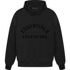 Fear of God Essentials Arch Logo Hoodie - Jet Black