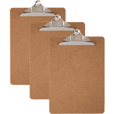 Office Depot Paper Storage & Desk Organizers Office Depot Brand Wood Clipboards, Letter Recycled,Pack Of 3