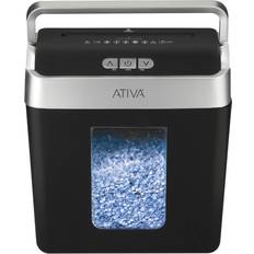 Ativa Micro-Cut 8-Sheet Lift-Off Shredder with Handle