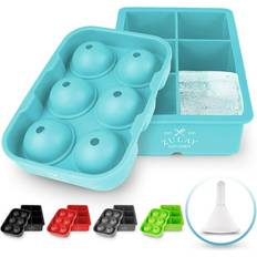 Ice Cube Trays Zulay Kitchen Silicone Square Mold Ball Mold Ice Cube Tray