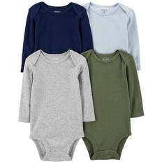 M Bodysuits Children's Clothing Carter's Baby 4-Pack Long-Sleeve Bodysuits PRE Multi