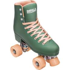 Green Inlines & Roller Skates Impala Quad Roller Skate