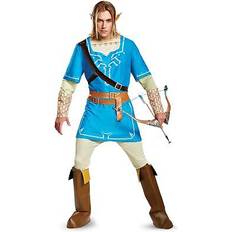 Disguise Men's Legend of Zelda Deluxe Link Breath of the Wild Costume