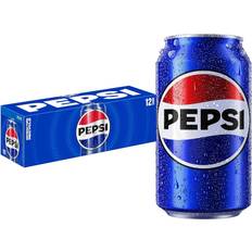 Pepsi Food & Drinks Pepsi Cola Soda Can 12fl oz 12