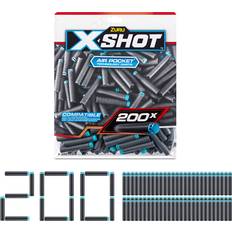 Schaumgummi Zubehör für Schaumstoffwaffen Zuru X-Shot Darts 200 Teile Refill Packung One Size X-SHOT Spielzeug