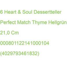 heart & soul perfect match thyme Kleinerer Teller