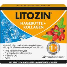 Litozin Hagebutte + Kollagen Trinkfläschchen 30 Stk.