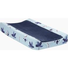 Lambs & Ivy Changing Pads Lambs & Ivy Jungle Party Blue Monkey/Palm Tree Changing Pad Cover Blue