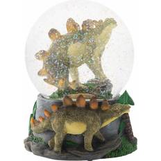 Animals Play Set Accessories Stegosaurus dinosaur friends 100mm musical water globe plays born free