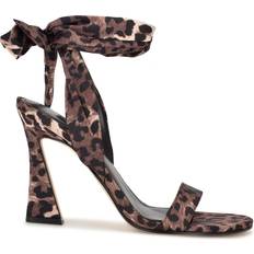 Heeled Sandals Nine West Kelsie - Leopard