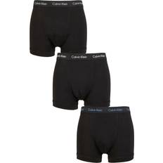 Calvin klein boxers Calvin Klein Mens Contrast Branding Boxers Pack Black XL, Colour: Black/Grey