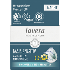 Lavera Hautpflege Lavera Basis Sensitiv Anti-Falten Nachtcreme Q10 50ml
