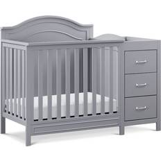 Kid's Room DaVinci Charlie 4-in-1 Convertible Mini Crib & Changer 26.6x23.8"