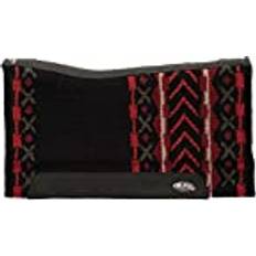 Synergy Weaver Contoured Pad 33x38 Black/Red Clay