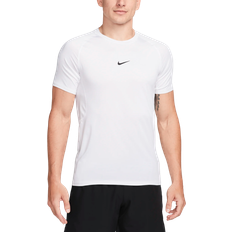Nike Men's Pro Dri-FIT Slim Short Sleeve Top - White/Black