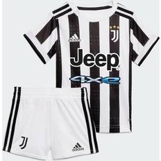 Soccer Uniform Sets adidas Infant White/Black Juventus 2021/22 Home Replica Kit