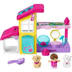 Plastic Play Set Fisher Price Little People Barbie Play & Care Pet Spa