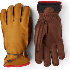 Hansker Hestra Wakayama 5-Finger Ski Gloves - Cork/Brown