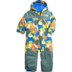 Overalls Children's Clothing The North Face Baby Freedom Snowsuit - Almond Butter Big Abstract Print
