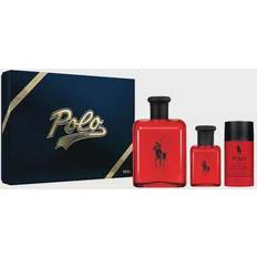 Ralph Lauren Gaveesker Ralph Lauren Polo Red Gift Set EdT125ml + EdT 40ml + Deo Stick 75g