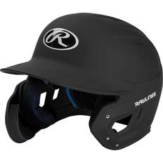 Rawlings Senior MACH Baseball Helmet w/ Adjustable Face Guard, Left-Handed Batter, Black