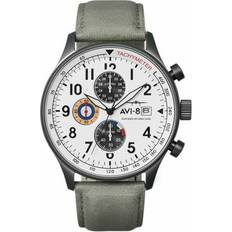AVI-8 Wrist Watches AVI-8 hawker hurricane classic chrono ivory grayscale brand