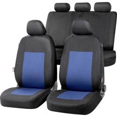 Autositzbezüge Grau 6-Sitze Komplettset Sitzbezug Schonbezüge