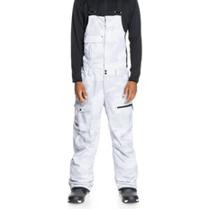 Snowboard Pants Quiksilver Utility Shell Snow Bib Pants - Snow White Giant Camo