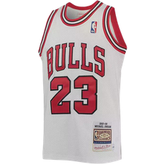 Mitchell & Ness Game Jerseys Mitchell & Ness Michael Jordan White Chicago Bulls 1997-98 Hardwood Classics Authentic Jersey