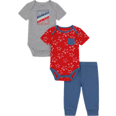 Tommy Hilfiger Baby's Onesie & Pant Set 3pc - Assorted